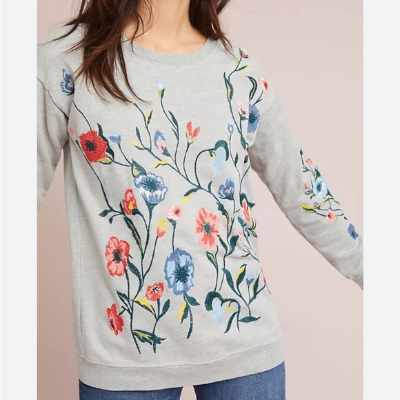 Sundry Tops - Sundry Embroidered Sweatshirt